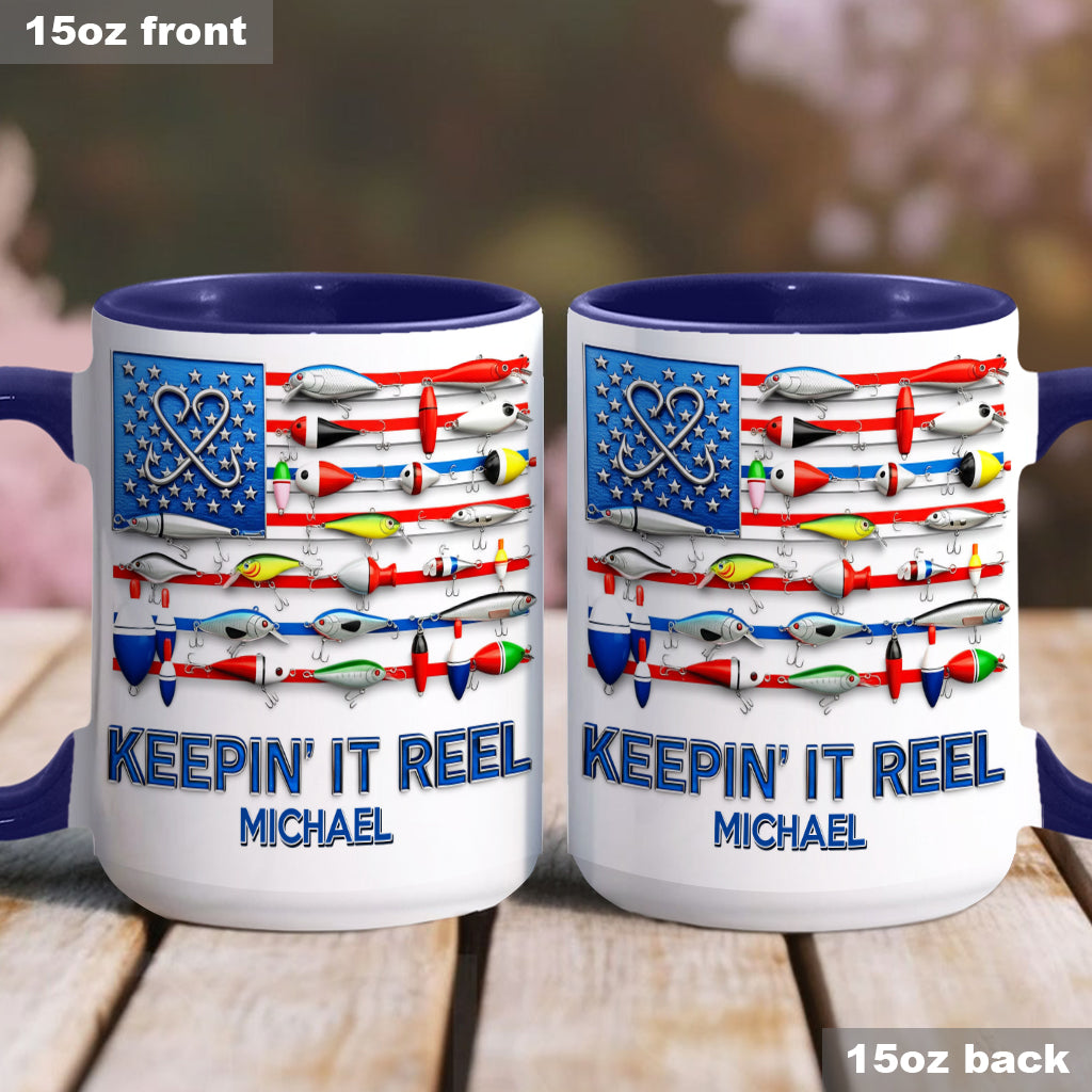 Keepin' It Reel – Personalisierte Angelbecher