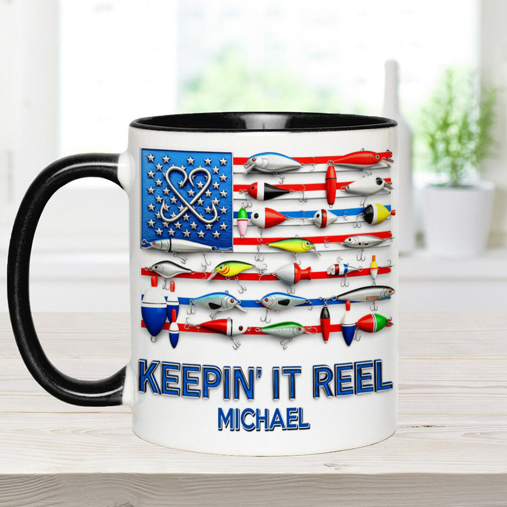 Keepin' It Reel – Personalisierte Angelbecher