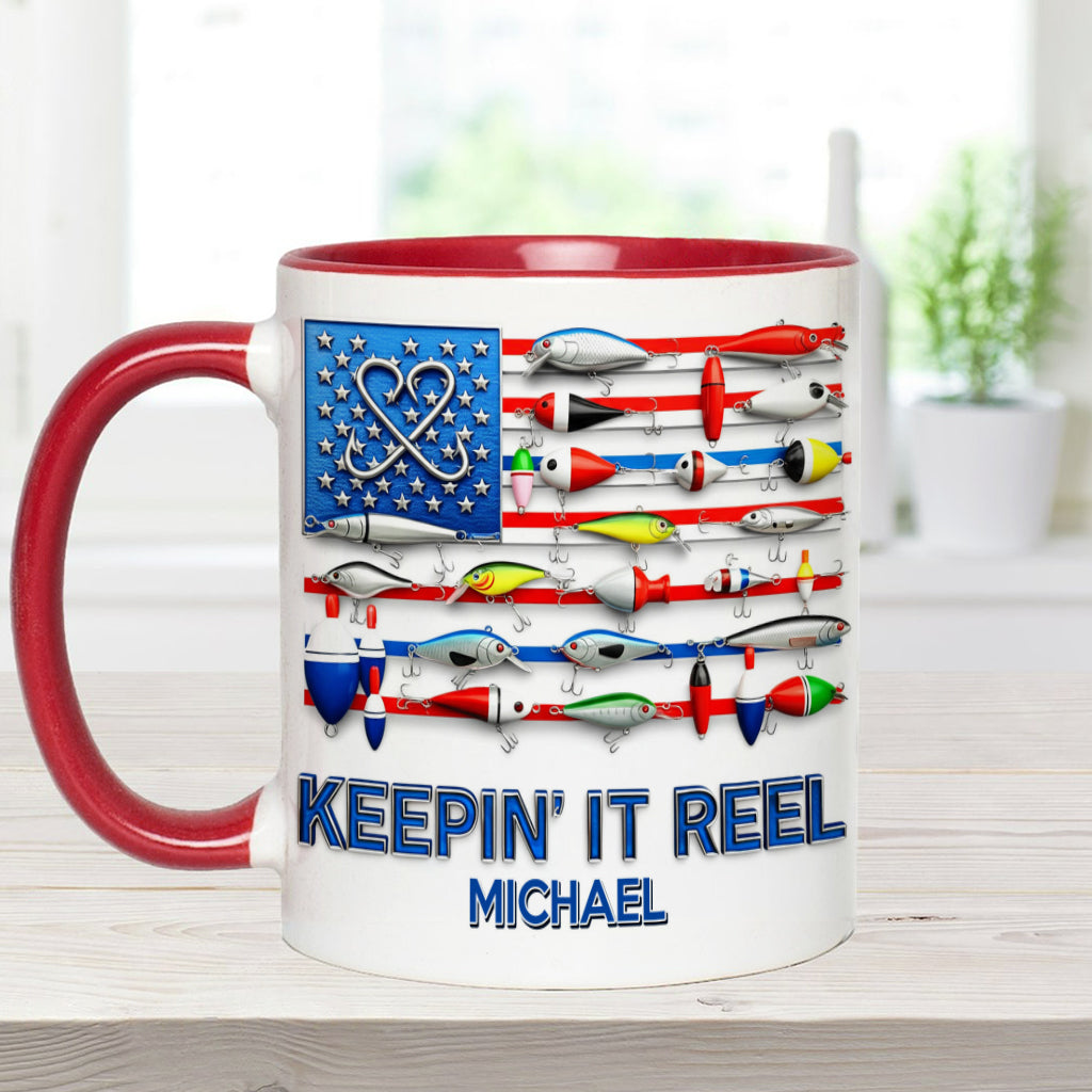 Keepin' It Reel – Personalisierte Angelbecher