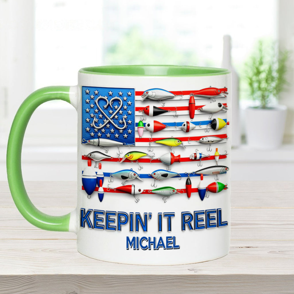Keepin' It Reel – Personalisierte Angelbecher