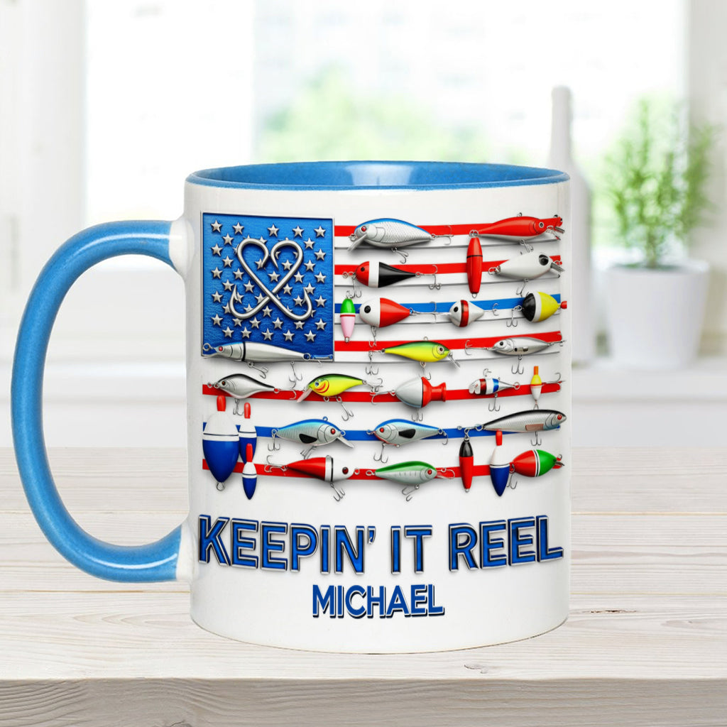 Keepin' It Reel – Personalisierte Angelbecher