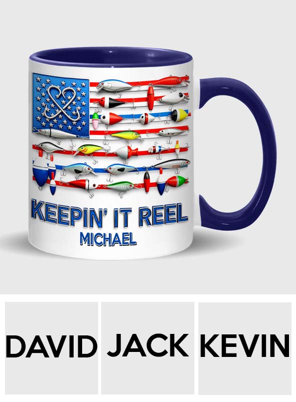 Keepin' It Reel – Personalisierte Angelbecher