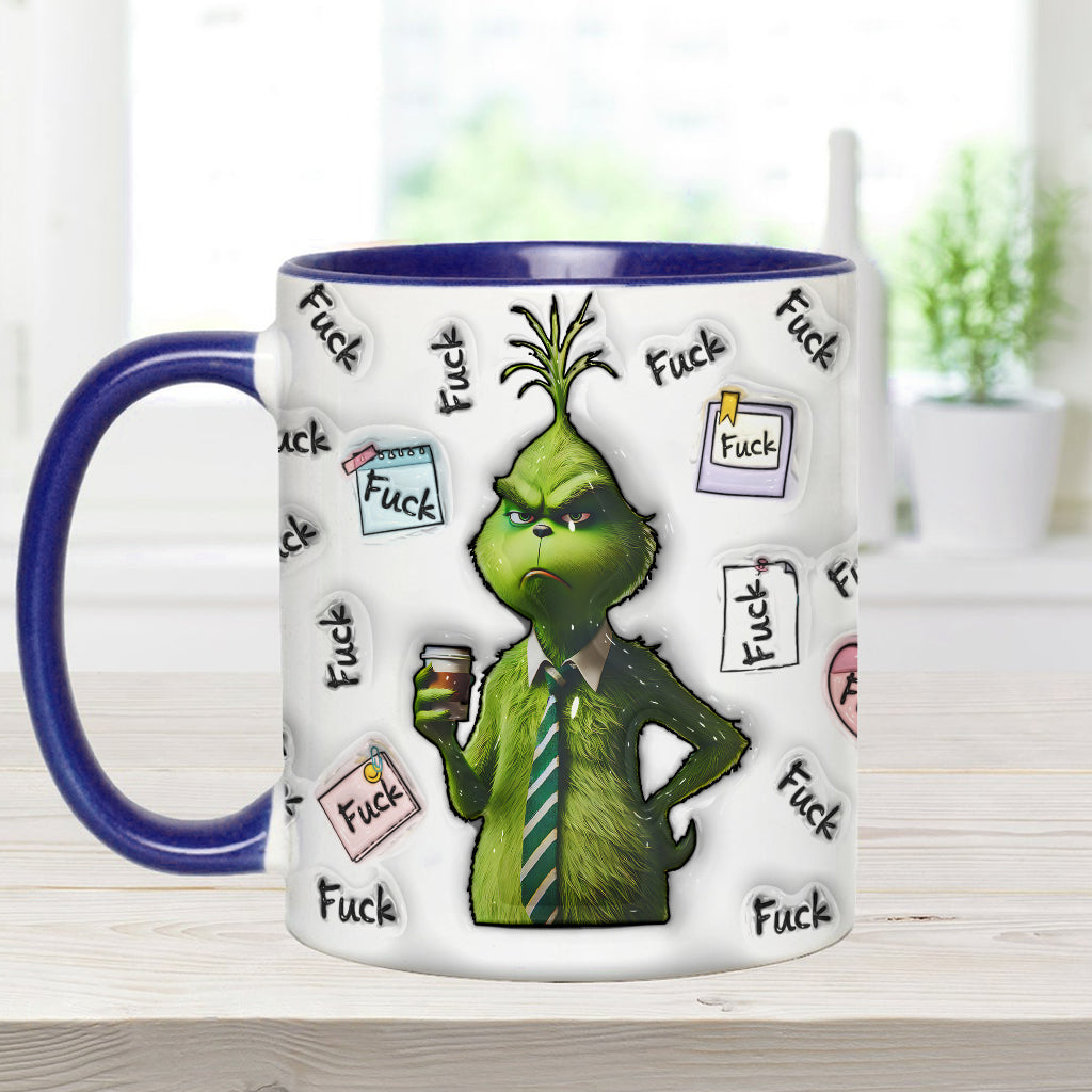 Mon vocabulaire - Mug décoratif de Noël personnalisé avec étole