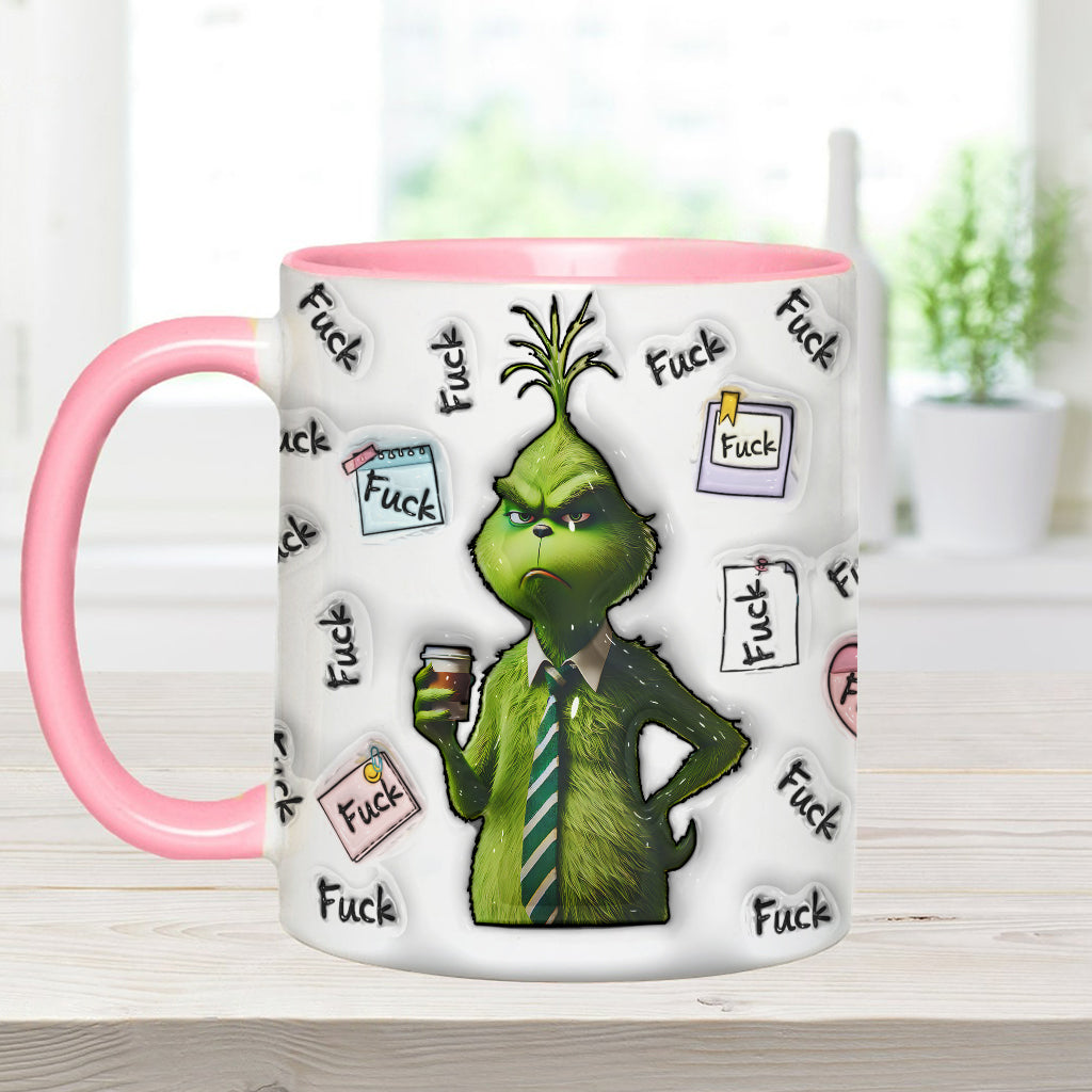 Mon vocabulaire - Mug décoratif de Noël personnalisé avec étole