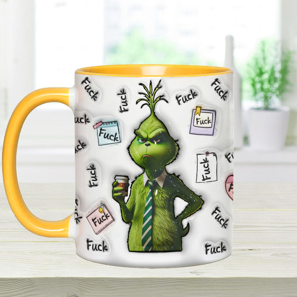 Mon vocabulaire - Mug décoratif de Noël personnalisé avec étole