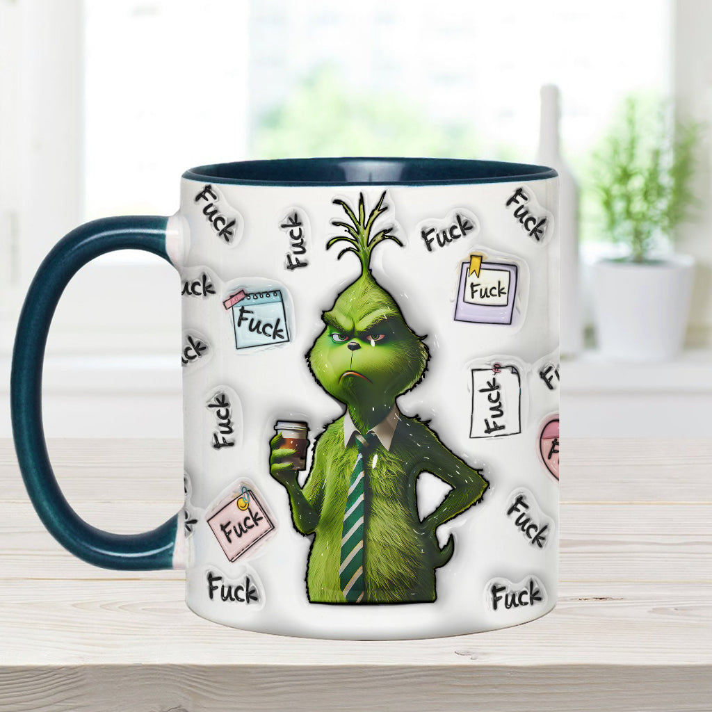 Mon vocabulaire - Mug décoratif de Noël personnalisé avec étole