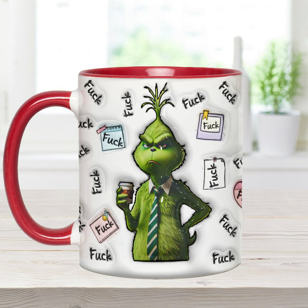 Mon vocabulaire - Mug décoratif de Noël personnalisé avec étole