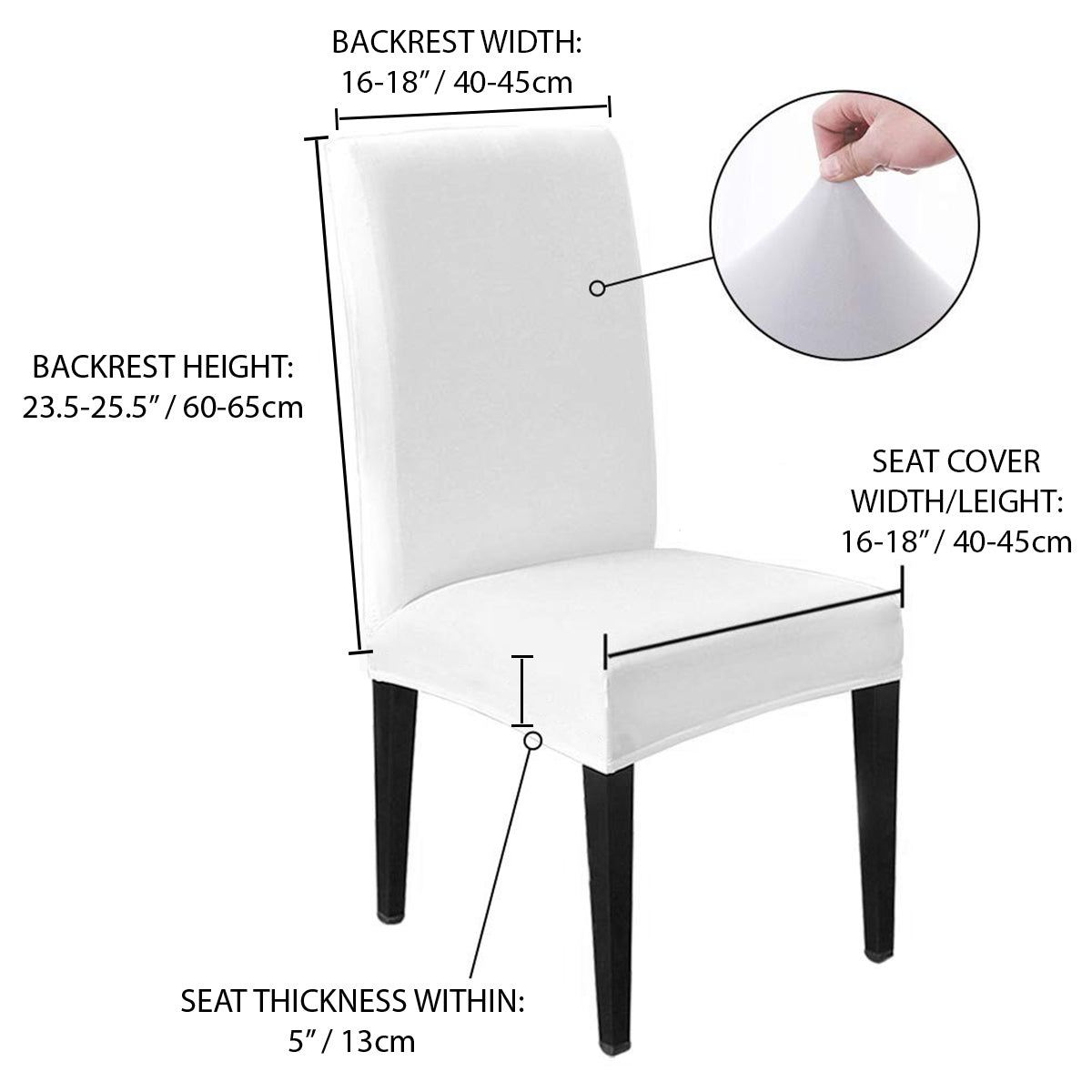 Ensemble de housses de chaises personnalisées « Famille espiègle » avec étole de Noël
