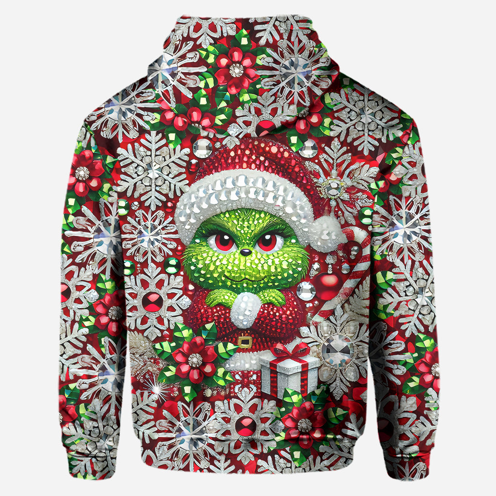 Merry Grinchmas - Personalized Stole Christmas Hoodie and Leggings