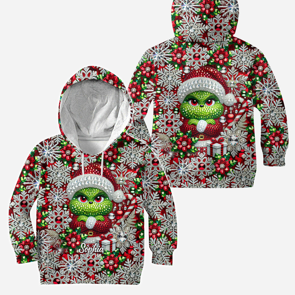 Merry Grinchmas - Personalized Stole Christmas Hoodie and Leggings