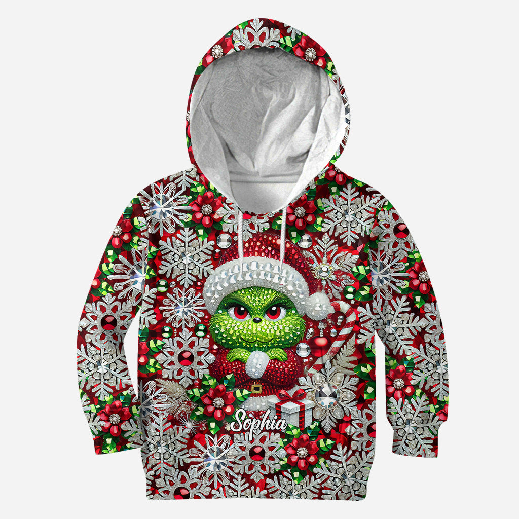 Merry Grinchmas - Personalized Stole Christmas Hoodie and Leggings