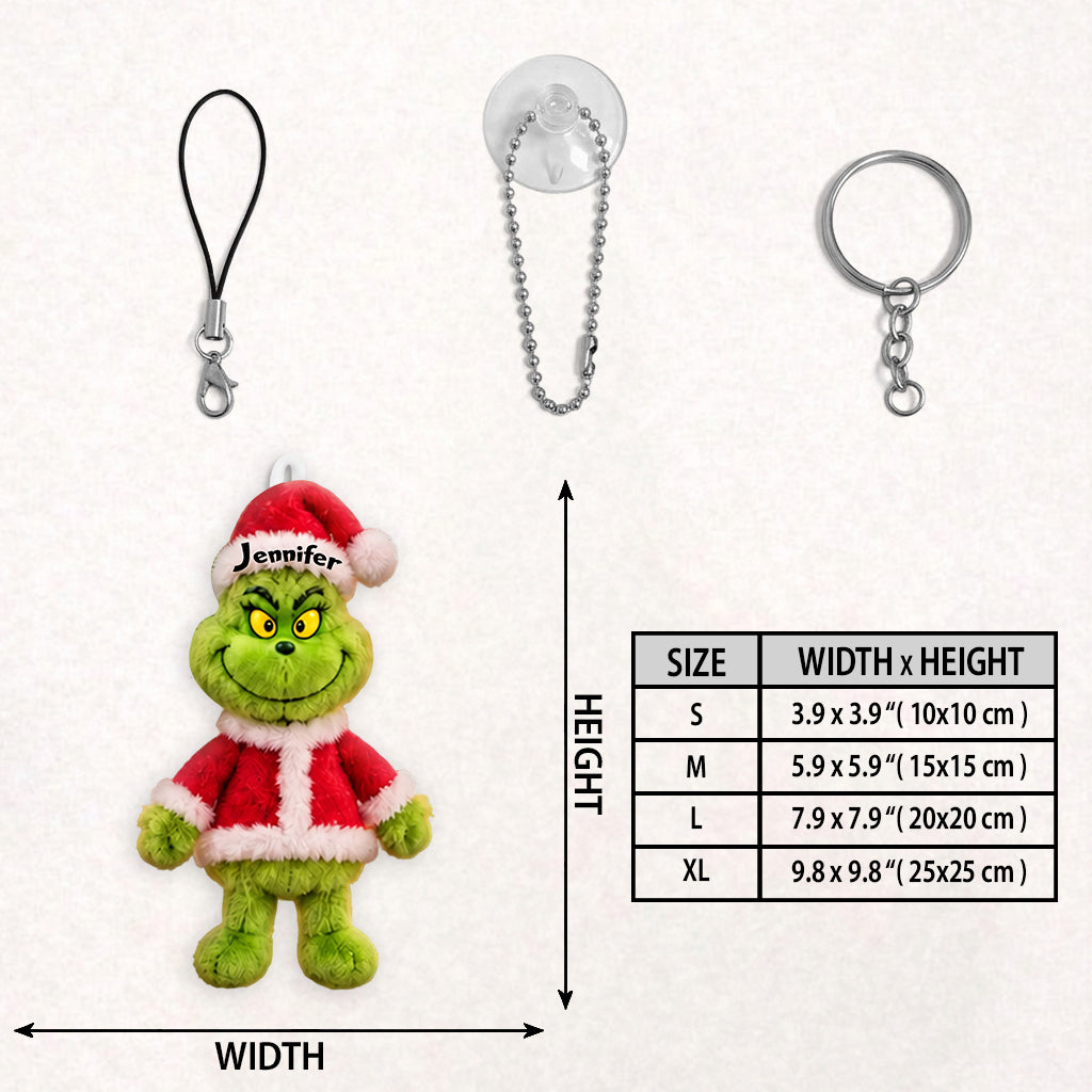It's Time - Personalized Stole Christmas Tumbler With Plush Charm