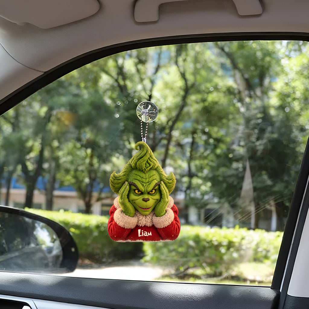 Funny Christmas - Personalized Stole Christmas Plush Keychain