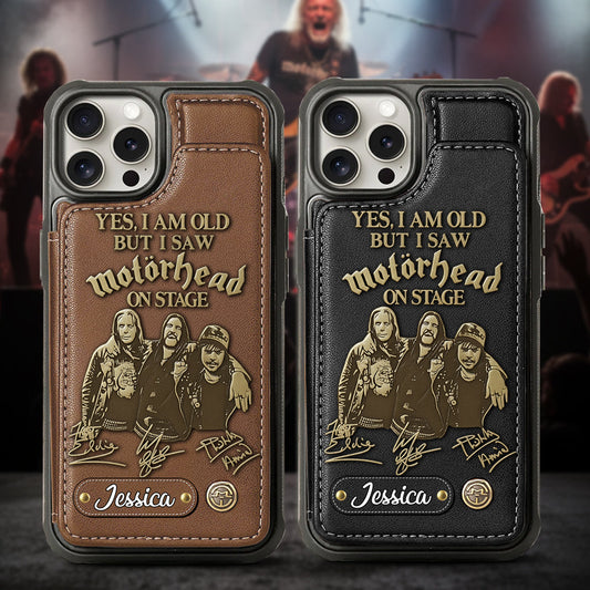 Motorhead on Stage - Personalized Music Band Wallet Phone Case