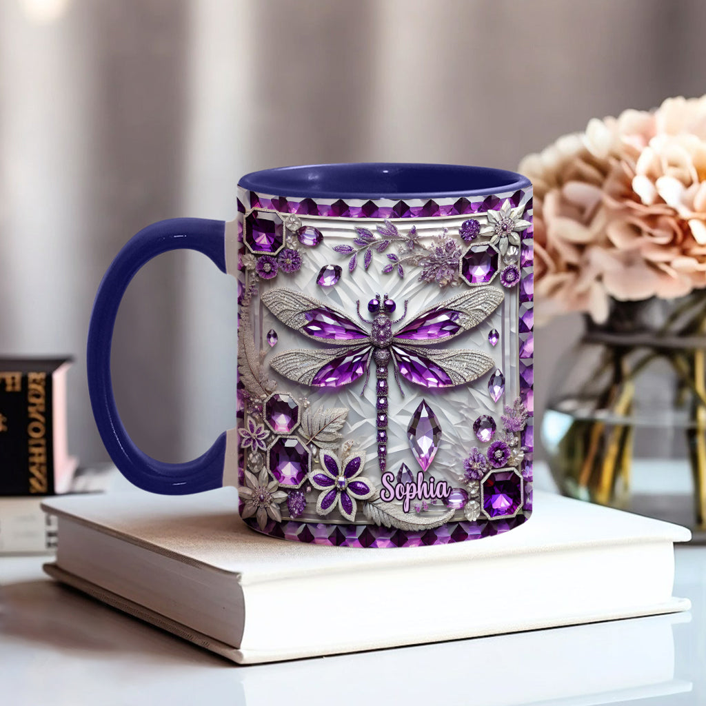 Mug personnalisé « Créatures magnifiques » avec motif papillon