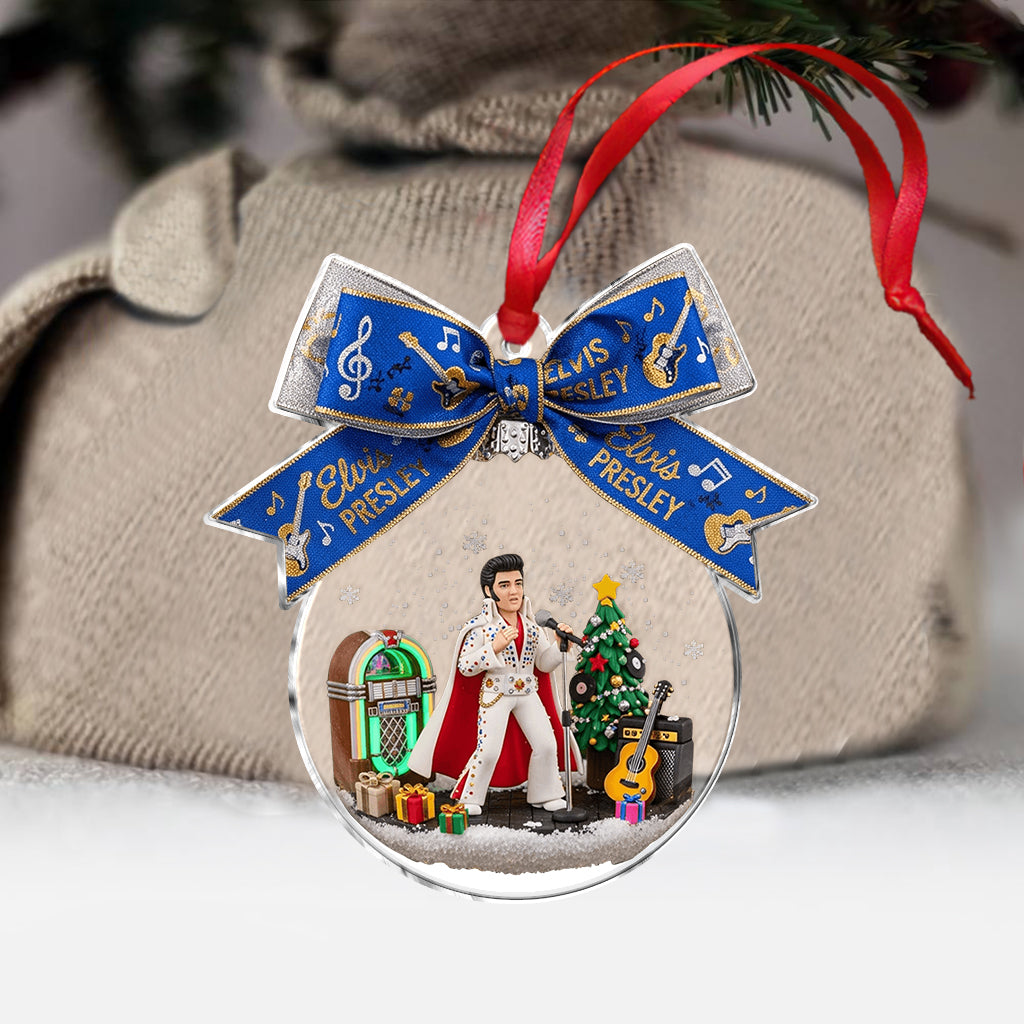 The King Of Rock N' Roll - Personalized King of Rock and Roll Ornament