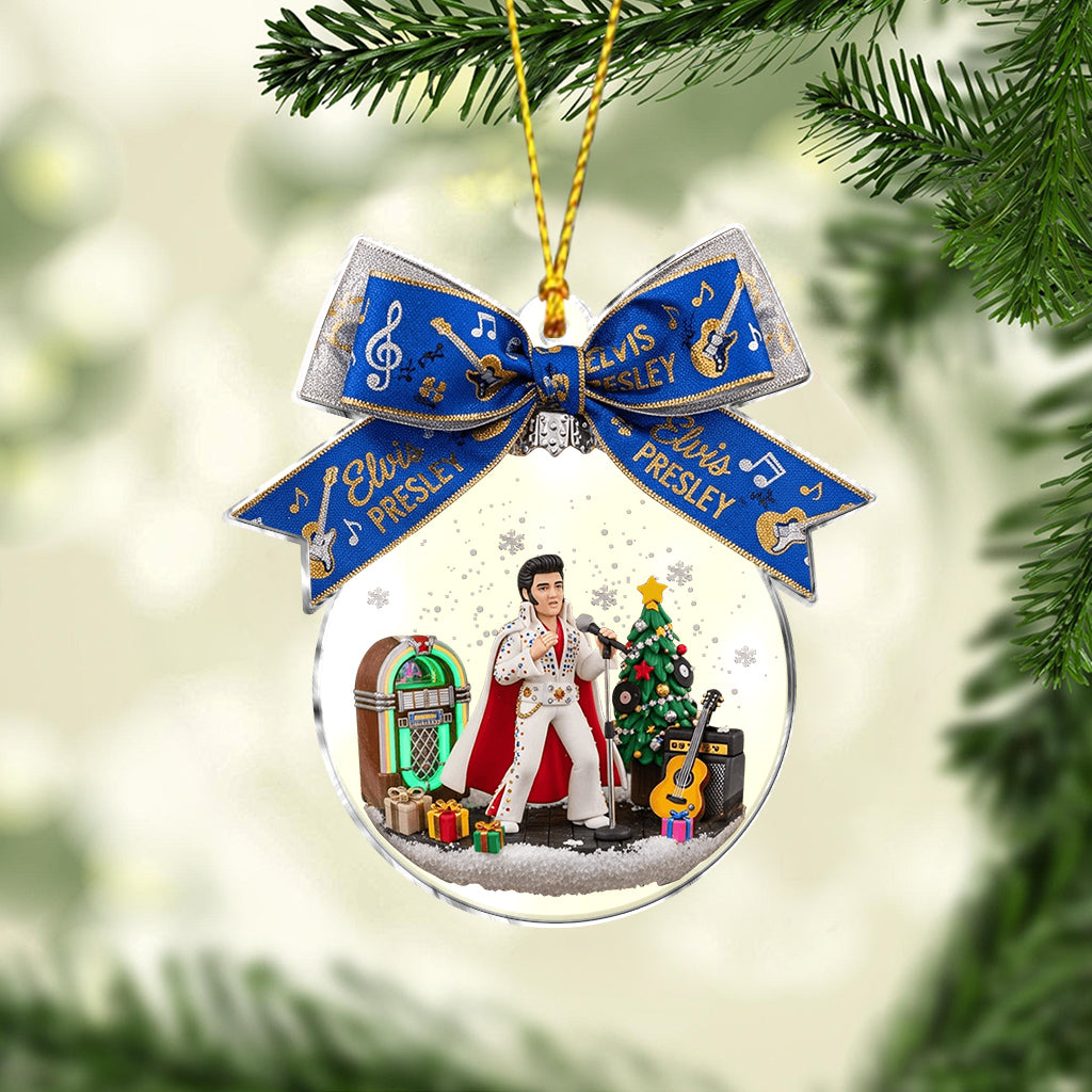 The King Of Rock N' Roll - Personalized King of Rock and Roll Ornament