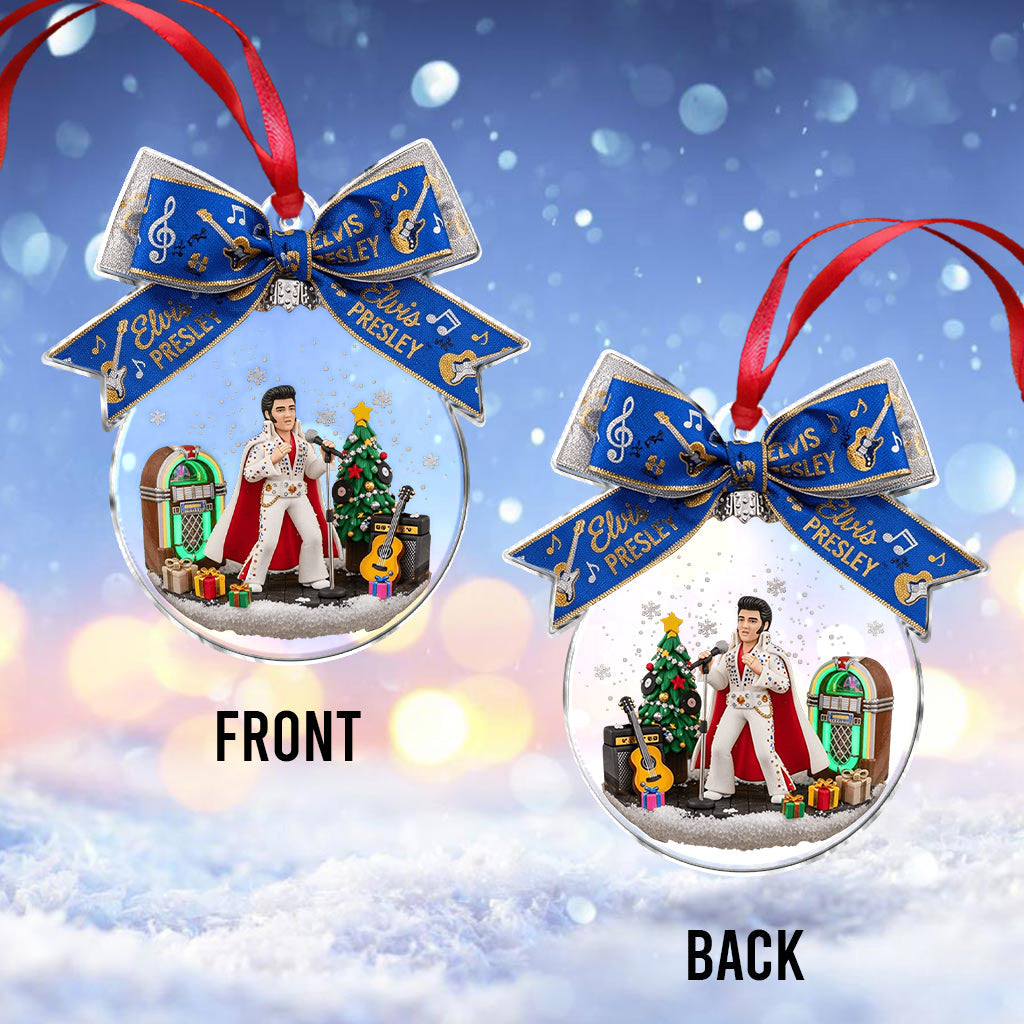 The King Of Rock N' Roll - Personalized King of Rock and Roll Ornament