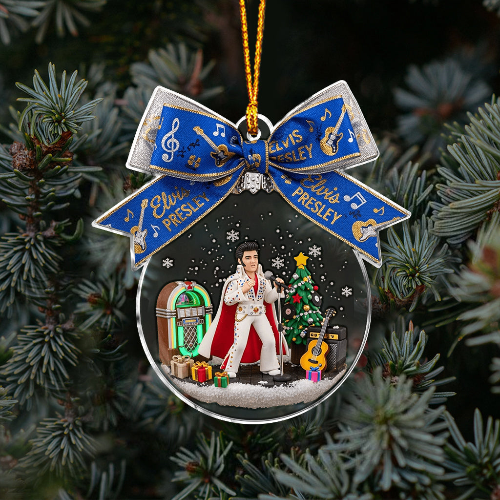 The King Of Rock N' Roll - Personalized King of Rock and Roll Ornament