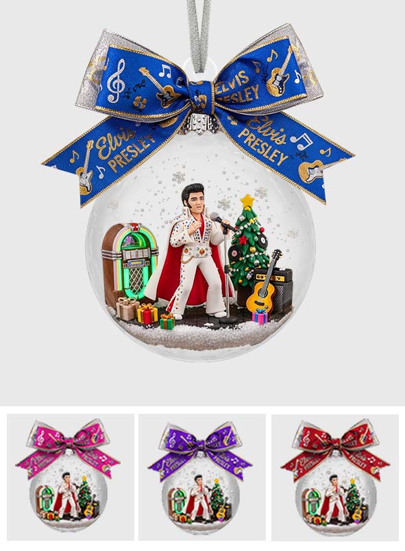 The King Of Rock N' Roll - Personalized King of Rock and Roll Ornament