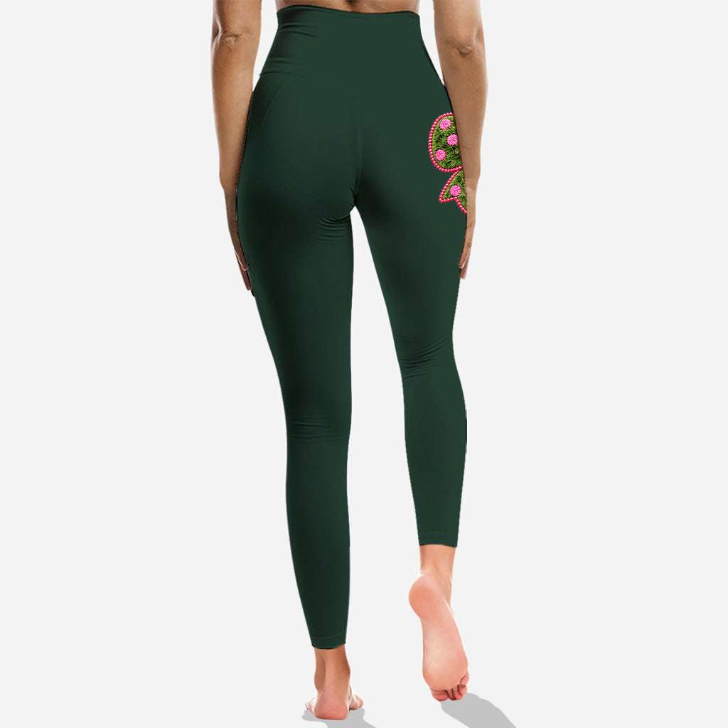 Merry Grinchmas - Personalized Stole Christmas Hoodie and Leggings