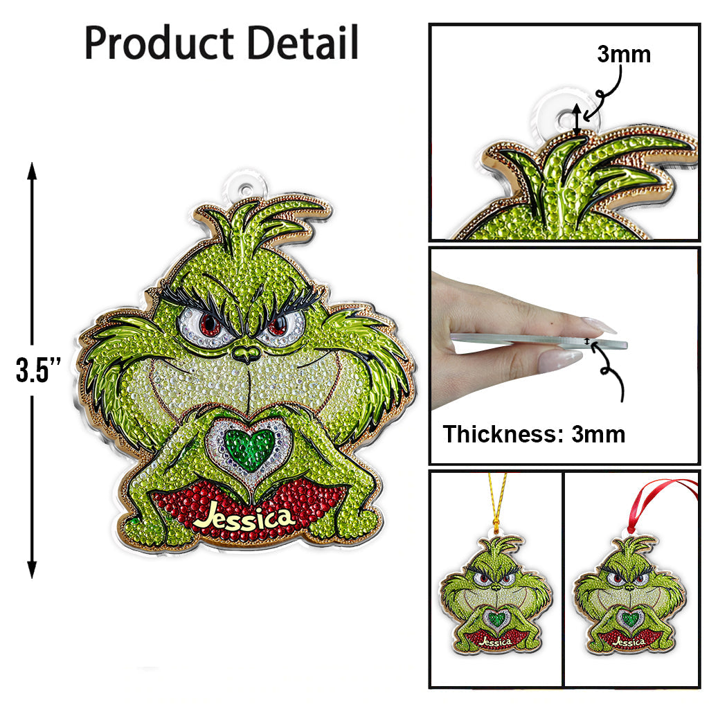 Frohe Weihnachten – Personalisierte Stola als Weihnachtsschmuck