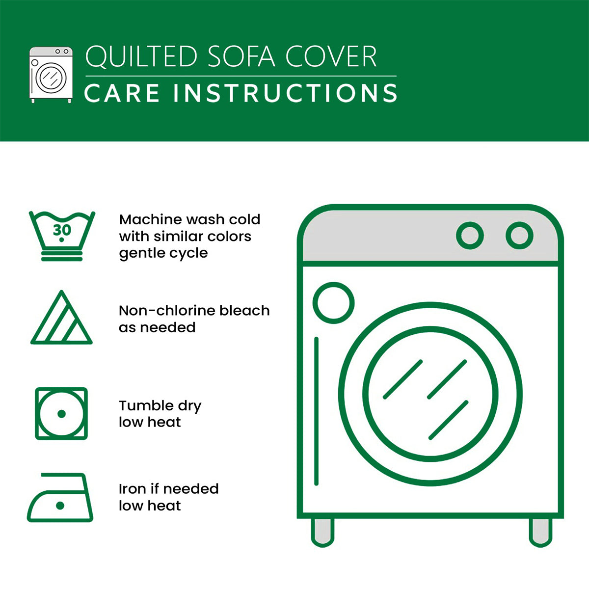 Ew People – Personalisierter, gesteppter Sofa-/Couchbezug mit Weihnachtsstola