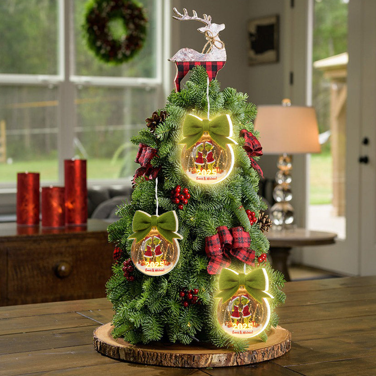 „Du und ich, wir schaffen das“ – Personalisierte Stola mit LED-Lichterkette