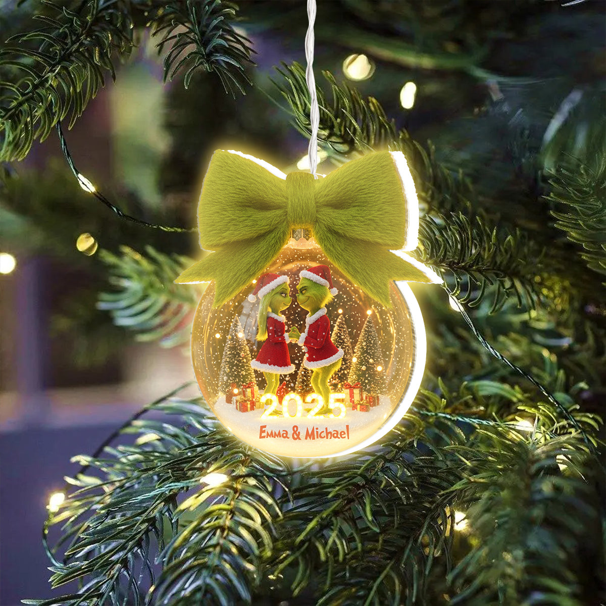 „Du und ich, wir schaffen das“ – Personalisierte Stola mit LED-Lichterkette