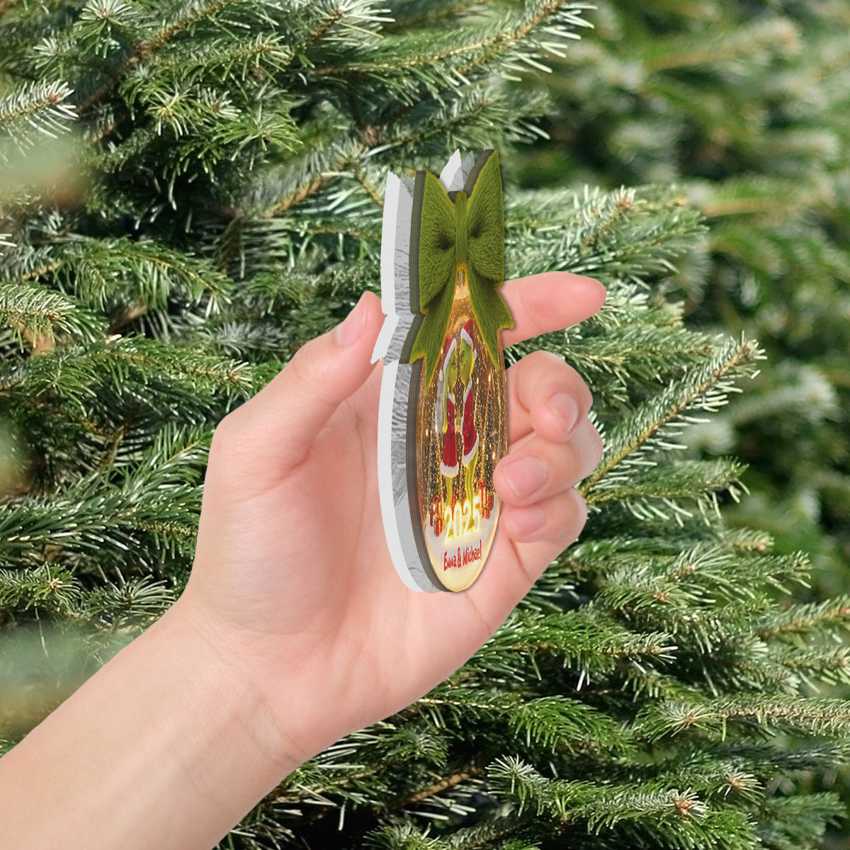 „Du und ich, wir schaffen das“ – Personalisierte Stola mit LED-Lichterkette