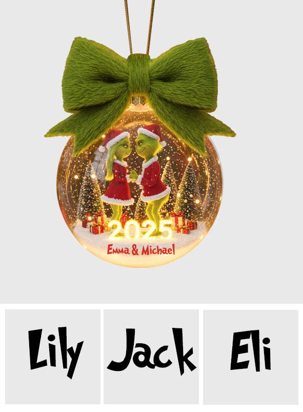 „Du und ich, wir schaffen das“ – Personalisierte Stola mit LED-Lichterkette