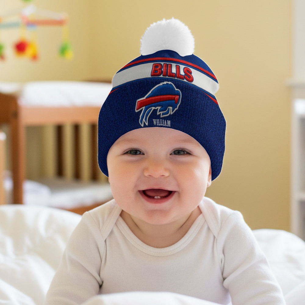 Buffalo Footbal Team - Personalized American Football Beanie Hat
