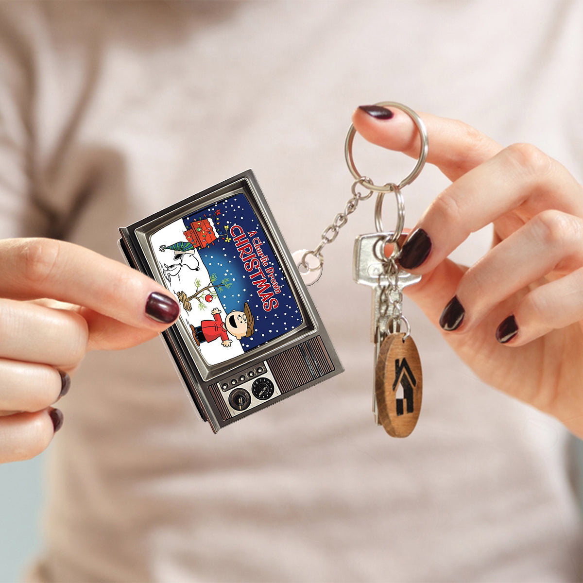 Weihnachtsfilm-Adventskalender – Personalisierter, gefalteter Weihnachts-Adventskalender mit Ornamenten