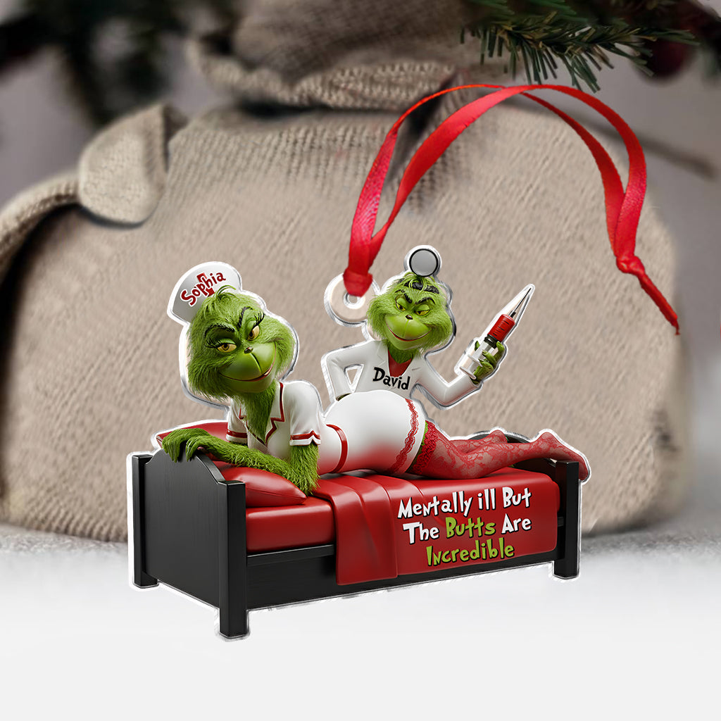 Christmas Couples Gift - Personalized Stole Christmas Ornament