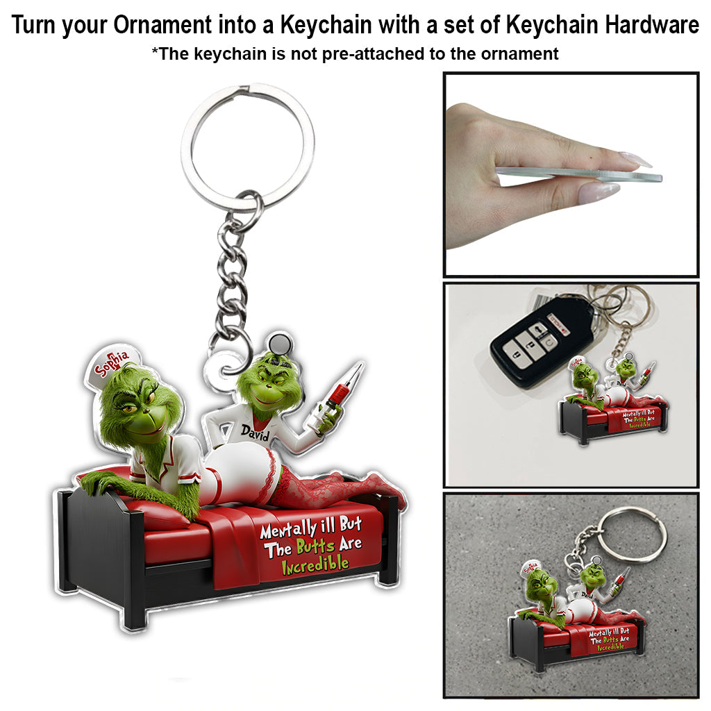 Christmas Couples Gift - Personalized Stole Christmas Ornament