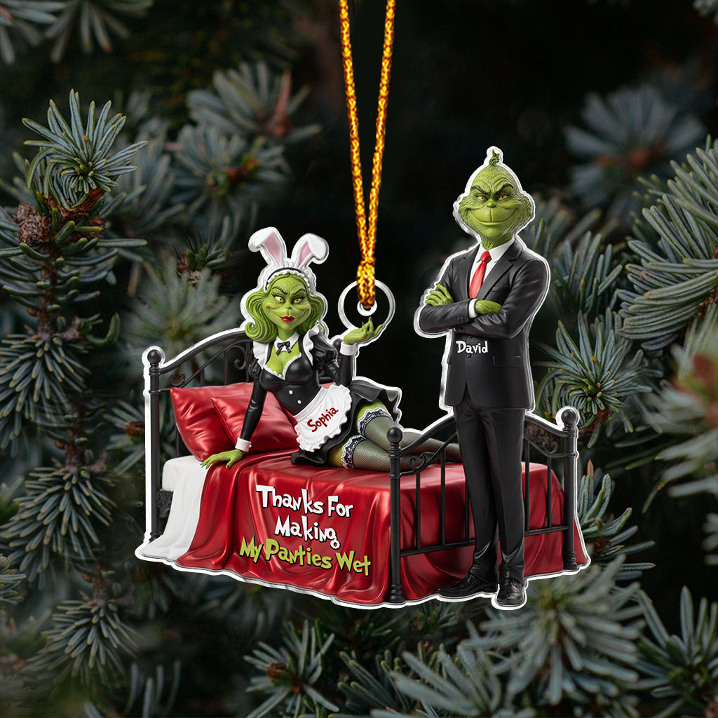 Christmas Couples Gift - Personalized Stole Christmas Ornament