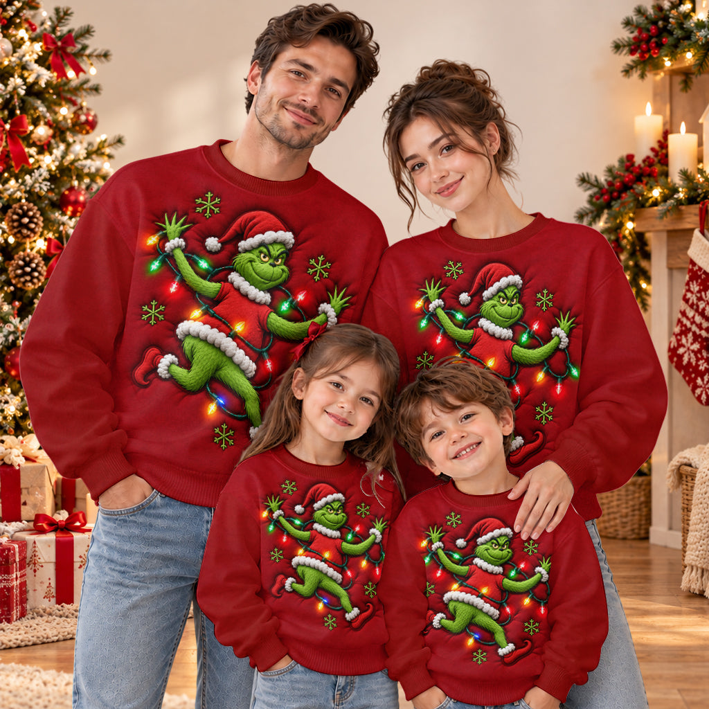My Favorite - Personalized Stole Christmas Light Up Sweater
