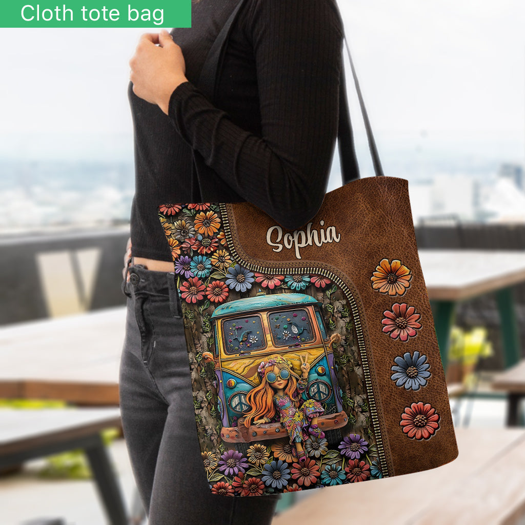 Hippie Soul – Personalisierte Hippie-Tragetasche
