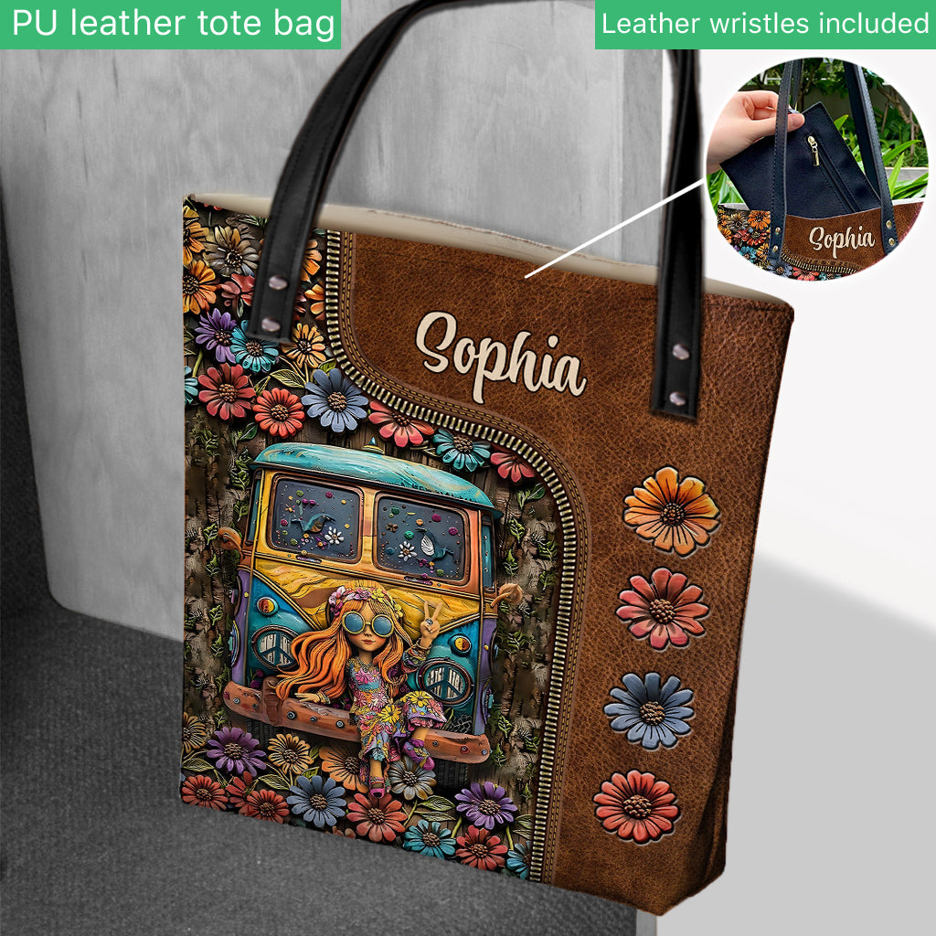 Hippie Soul – Personalisierte Hippie-Tragetasche