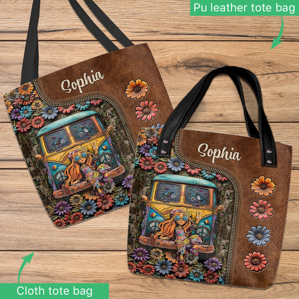Hippie Soul – Personalisierte Hippie-Tragetasche