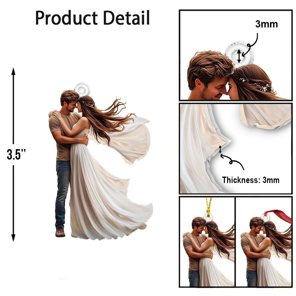Individuell gestalteter Schmuck mit Foto – Personalisierter Paarschmuck in individueller Form