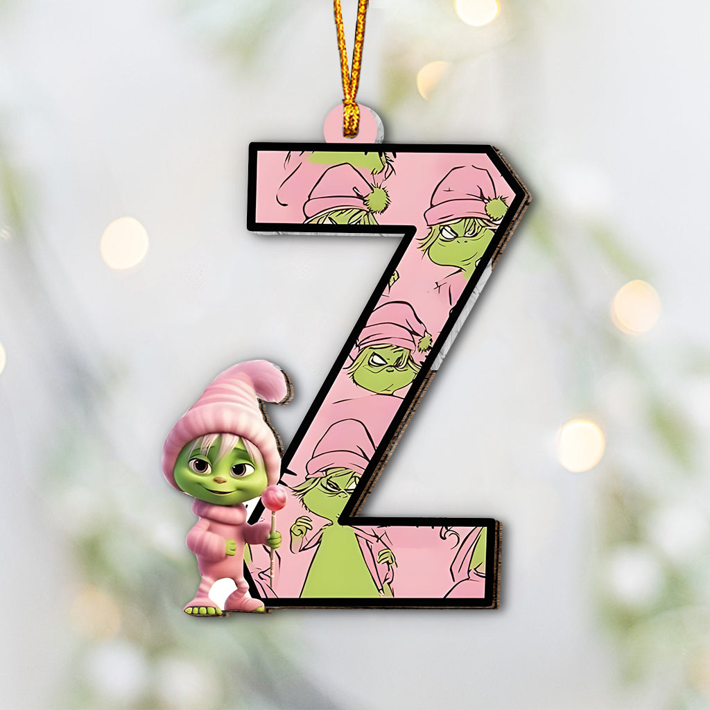 Grinch-Brief – Personalisierte Stola als Weihnachtsschmuck