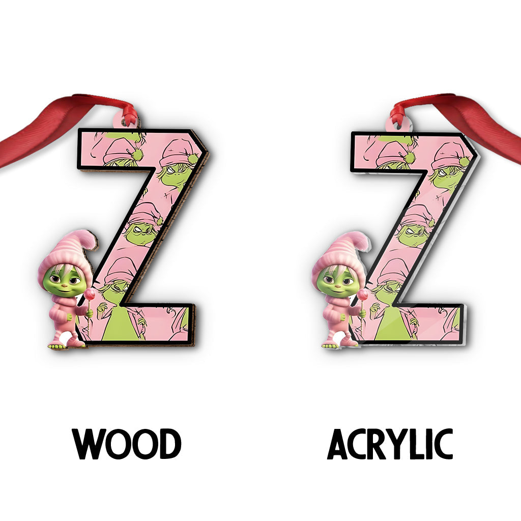 Grinch-Brief – Personalisierte Stola als Weihnachtsschmuck