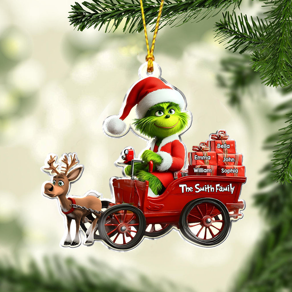 Der Weihnachtsdieb – Personalisierte Weihnachtsschmuckfigur