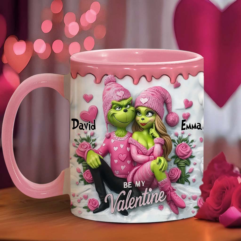 Sei mein Valentin - Personalisierte Stola-Weihnachtstasse