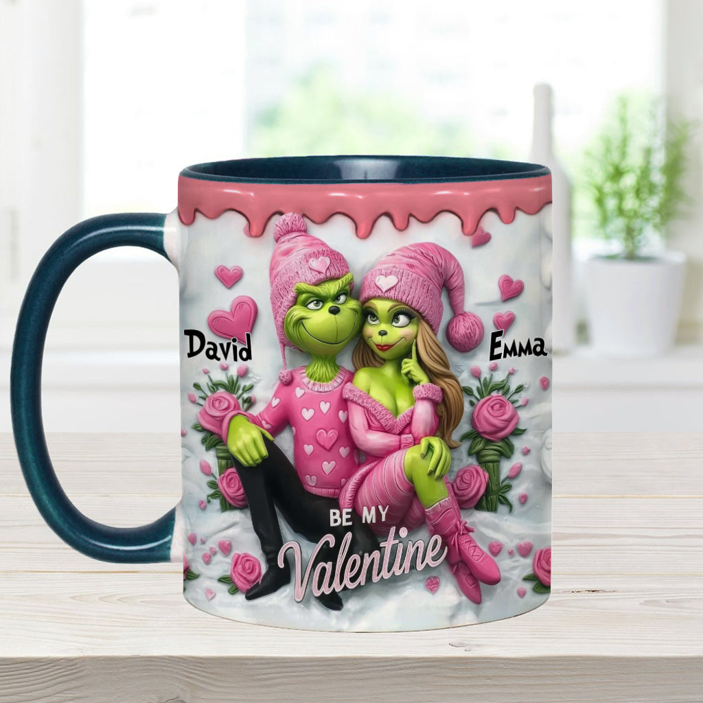 Sei mein Valentin - Personalisierte Stola-Weihnachtstasse