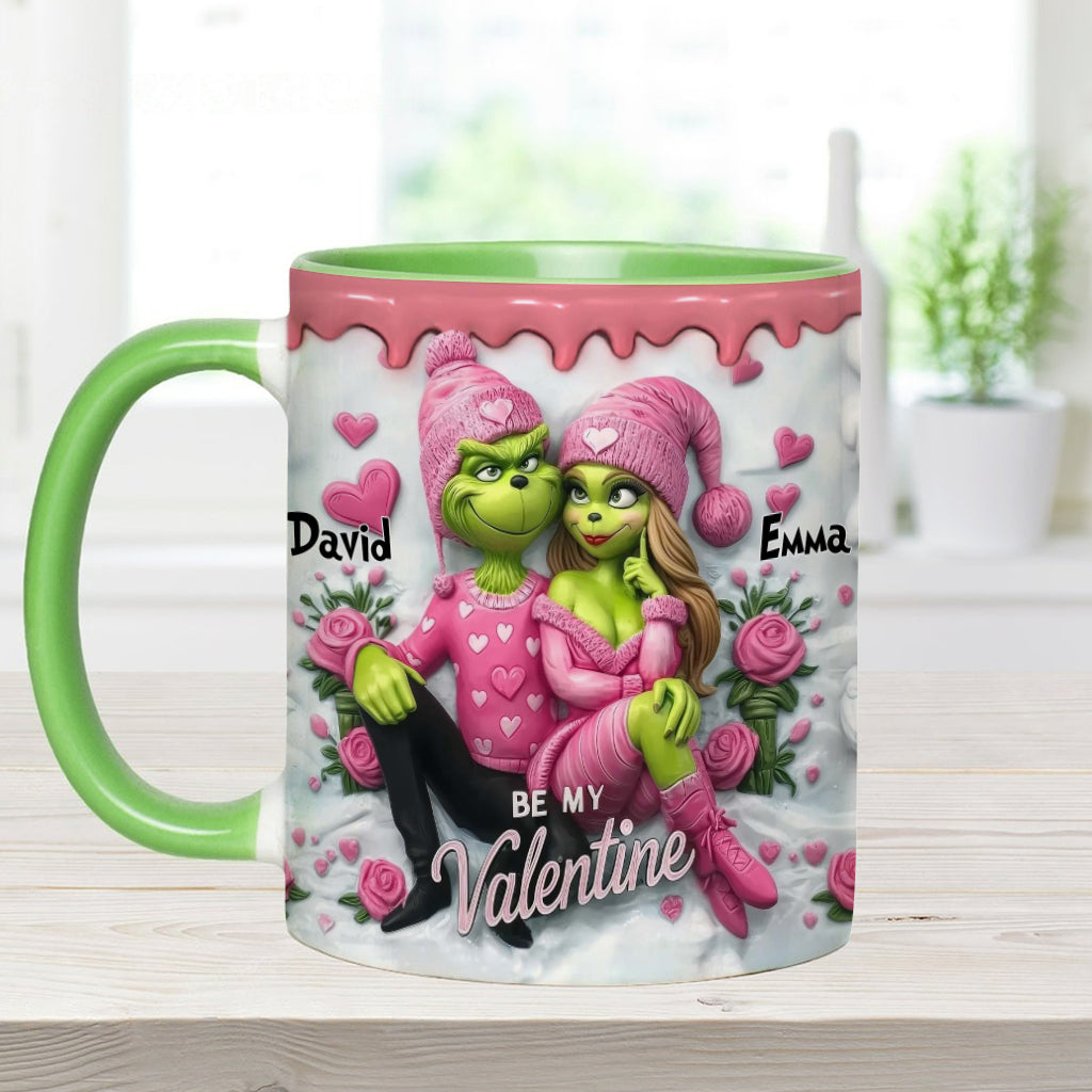 Sei mein Valentin - Personalisierte Stola-Weihnachtstasse