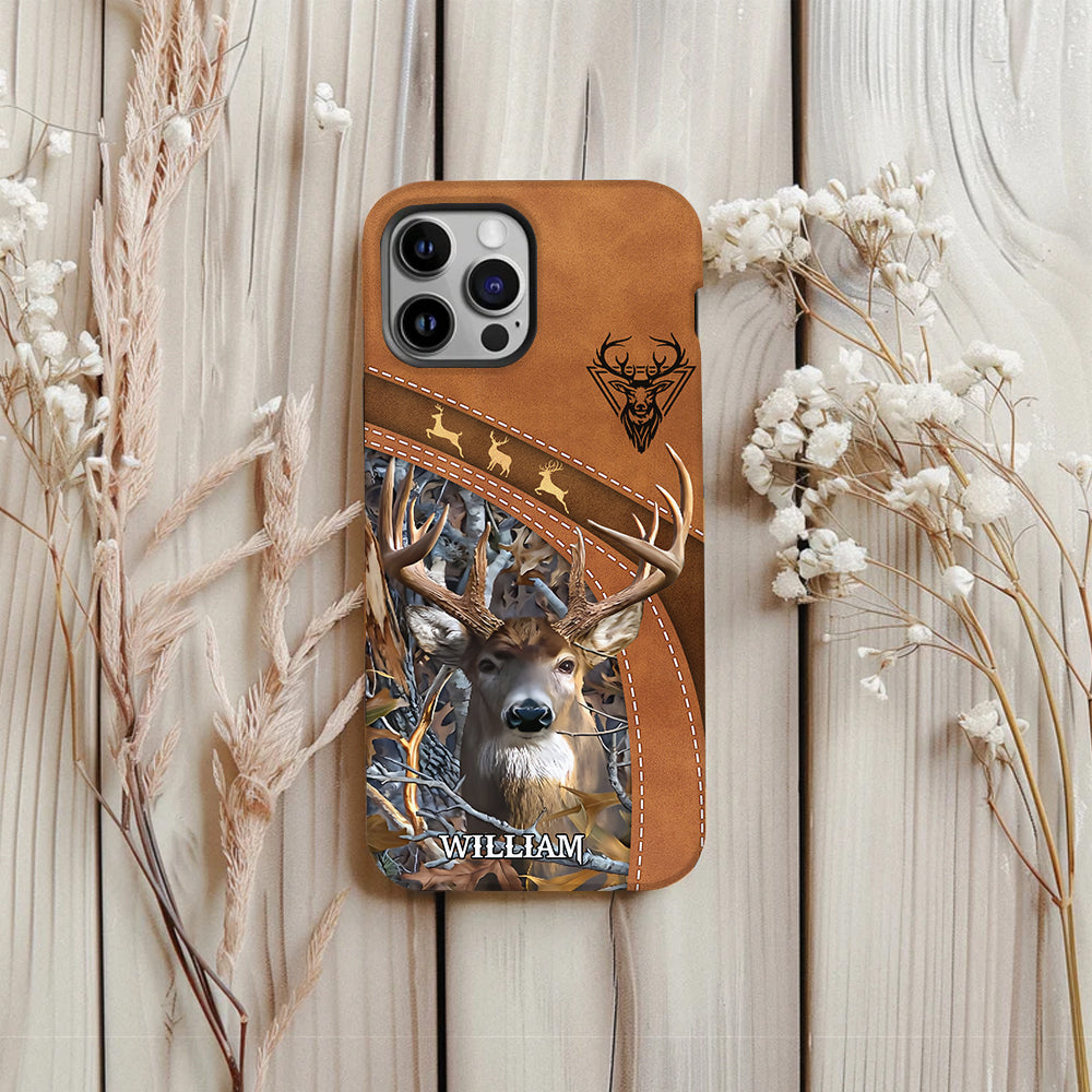 Passionné de chasse - Coque de téléphone personnalisée avec motif intégral sur le thème de la chasse