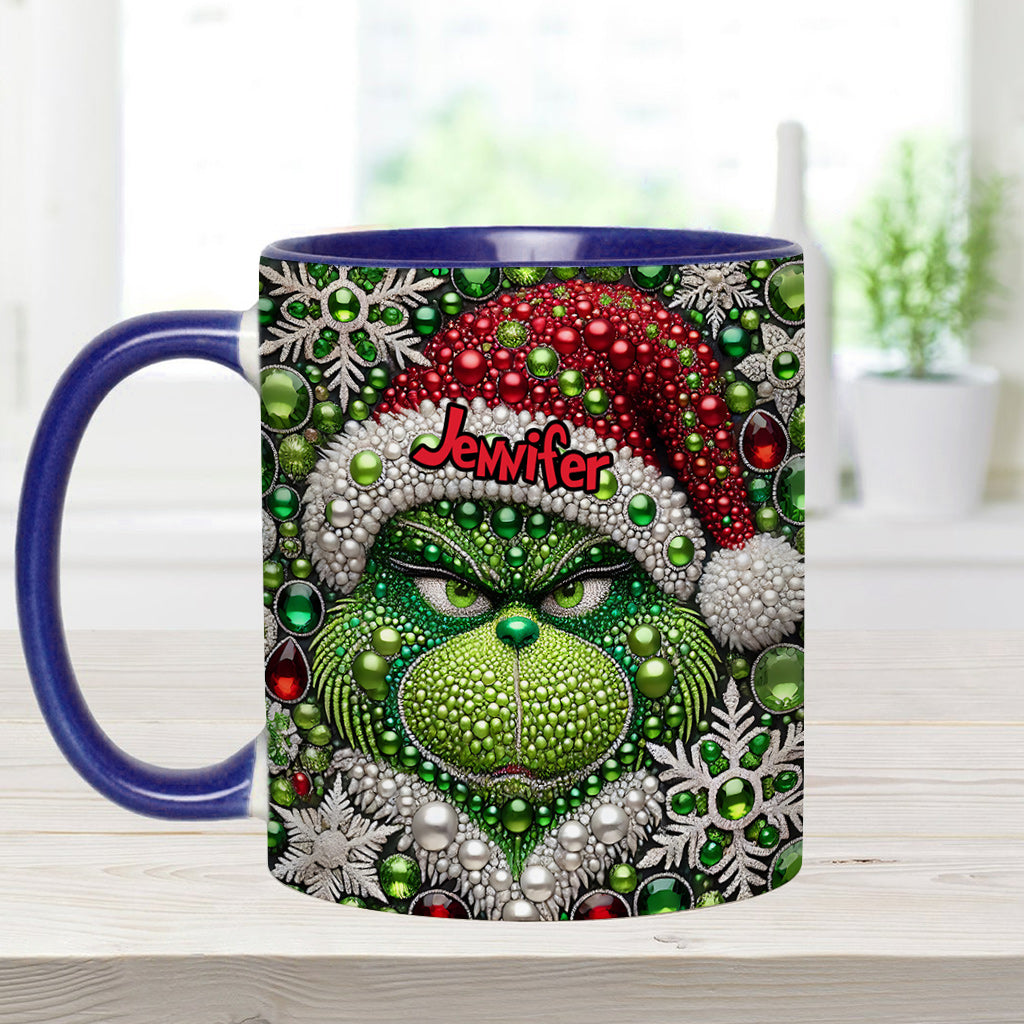 Fröhliche Grinchmas - Personalisierter Stola-Weihnachtsbecher