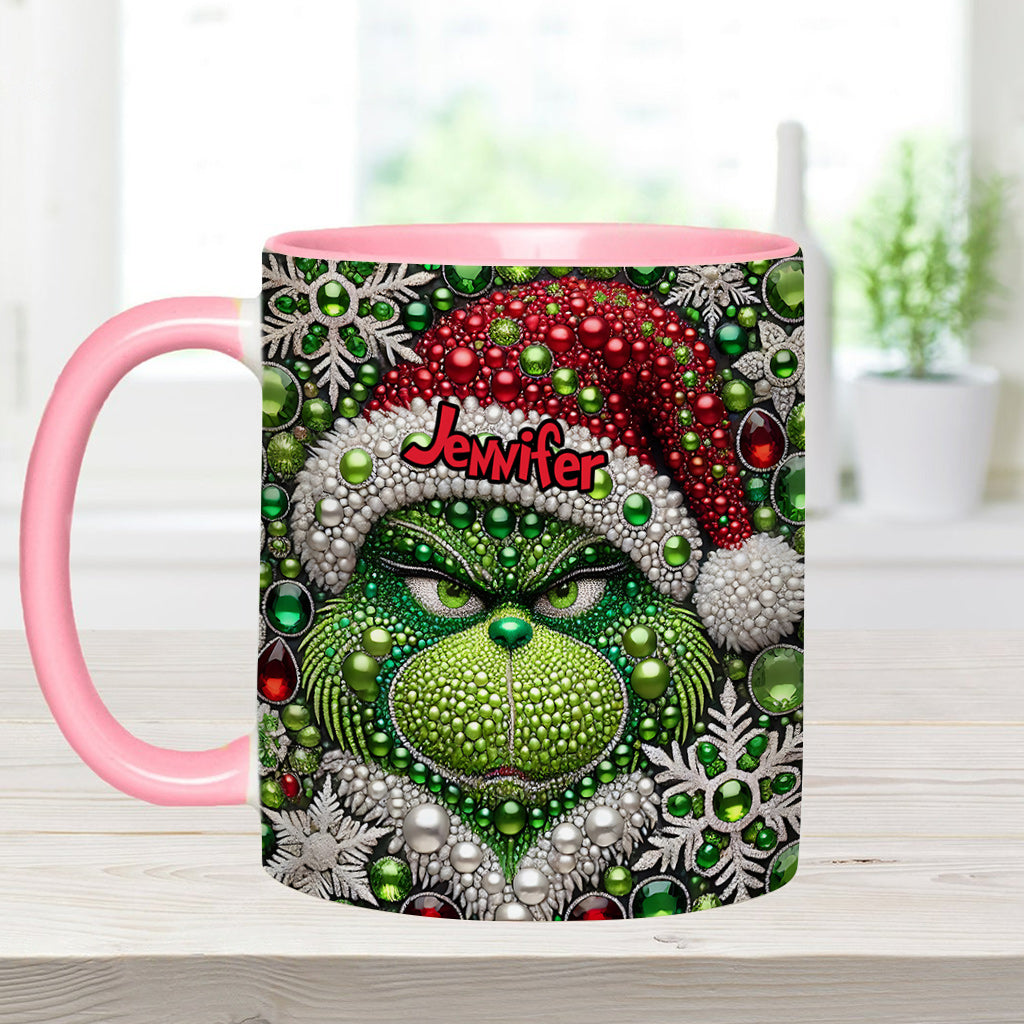 Fröhliche Grinchmas - Personalisierter Stola-Weihnachtsbecher